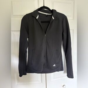 Adidas Women's Black Full-Zip Jacket